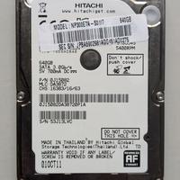 Hard Disk 2,5" 640GB Serial ATA