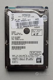 Hard Disk 2,5" 640GB Serial ATA