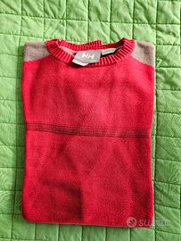 Maglione Helly Hansen, colore Rosso, 100% Cotone, 