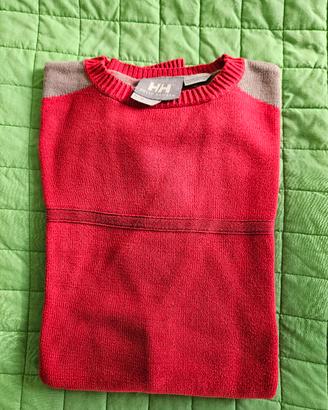 Maglione Helly Hansen, colore Rosso, 100% Cotone, 