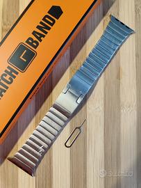 Cinturino acciaio per Apple watch ultra 3-2-1 