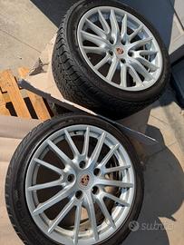 Cerchi gomme M+S R18 Porsche sport design replica