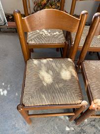 Vendi numero 6 sedie in legno