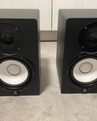 YAMAHA HS7 + Stand Proel + Cavi Alimentazione Nere