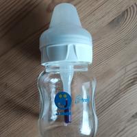 Biberon in vetro 160ml, anticoliche e antiotite 