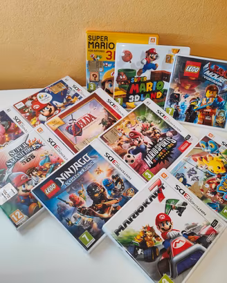 lotto giochi Nintendo 3ds/2ds