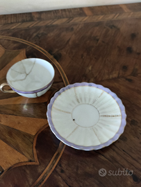 Tazzina in porcellana finissima vintage