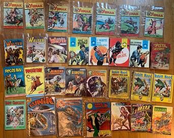 Vecchi fumetti rari e curiosi