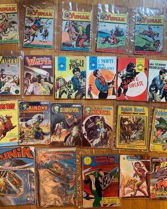 Vecchi fumetti rari e curiosi