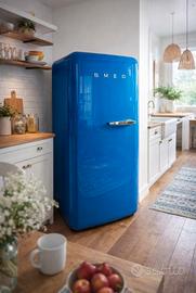 SMEG frigorifero monoporta  vintage blu