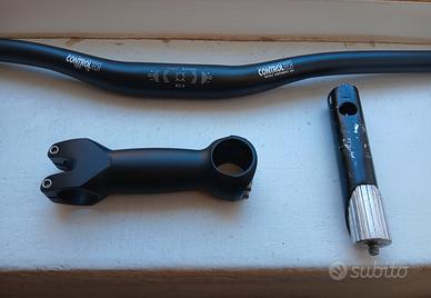 Manubrio Control Tech + Adattatore 1-1/4"+ Pipa 3T