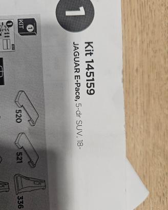 thule kit 145159  per Jaguar E-Pace e suv comp.