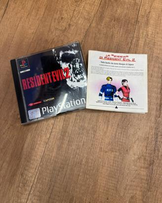 Resident evil 2 con bibbia ps1