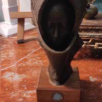 Scultura Ceramica Sarda Ambrogio Massidda – Volto 