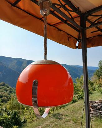 Lampada a sospensione vintage rolly 1973