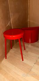 Sgabello e pensile in PVC