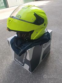 Casco modulare HJC IS-MAX II, Taglia XL, Fluo