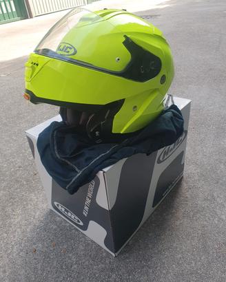 Casco modulare HJC IS-MAX II, Taglia XL, Fluo