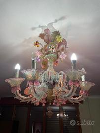 Lampadario veneziano originale