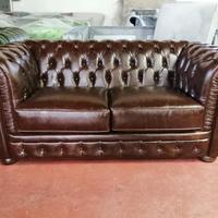 Chester 2 posti letto in pelle spessorata /vintage