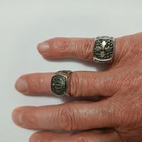 Due anelli in argento 925