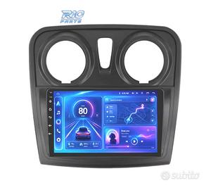 RADIO GPS 9'' ANDROID 13 RENAULT SANDERO 14-17 2 D