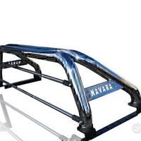 Navara D40 Roll bar inox con copertura tonneau