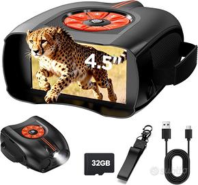 Binocolo Visore Notturno 4K infrarossi Zoom caccia