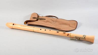 Flauto dolce barocco tenore Moeck con chiavi