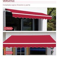 Outsunny tenda da sole 4x2.5