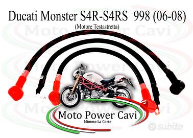 Ducati Monster S4R-S4RS  998 (06-08) Cavi Batteria