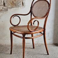 Poltroncina Thonet n.11 etichetta 1b