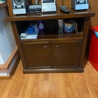 Mobile porta TV in legno arte povera