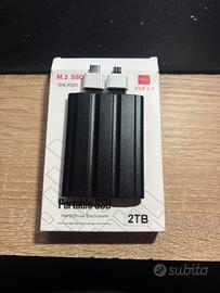 SSD esterno da 2TB USB 3.1 Type C