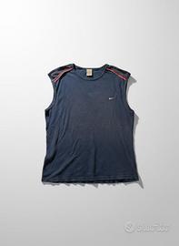 Canotta Nike Originale Vintage XL - Blu Scuro