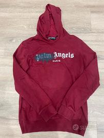 Hoodie rossa Palm Angels