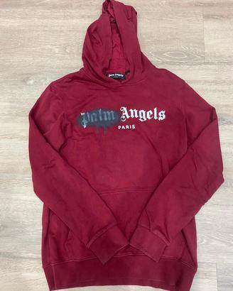 Hoodie rossa Palm Angels