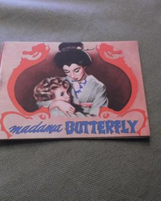 Calendarietto da barbiere Madama Butterfly , 1957