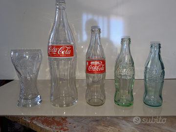 Bottiglie di coca cola rare