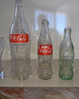 Bottiglie di coca cola rare