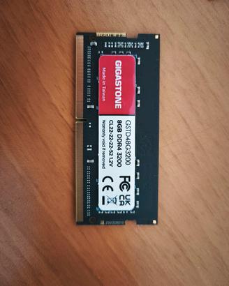 RAM 8GB DDR4 3200
