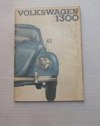 USO E MANUTENZIONE VOLKSWAGEN MAGGIOLINO 1300 8 65