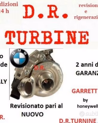 TURBINA REVISIONATA bmw 2.0 163 cv 120d 320d 520d
