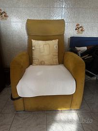 Poltrona reclinabile elettrica