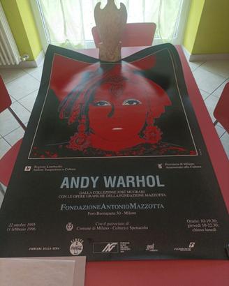 Andy Warhol 4 poster 