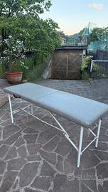 Lettino pieghevole per massaggi