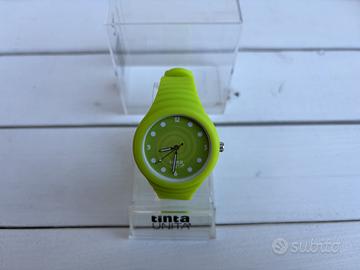 Orologio Analogico Tinta Unita Adulti Bambini Verd