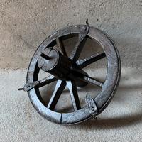 Ruota Da Carro Antica Primi ‘900 Legno Ferro