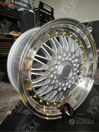 Set 4 Cerchi Japan Racing JR9 Silver / Machined Li