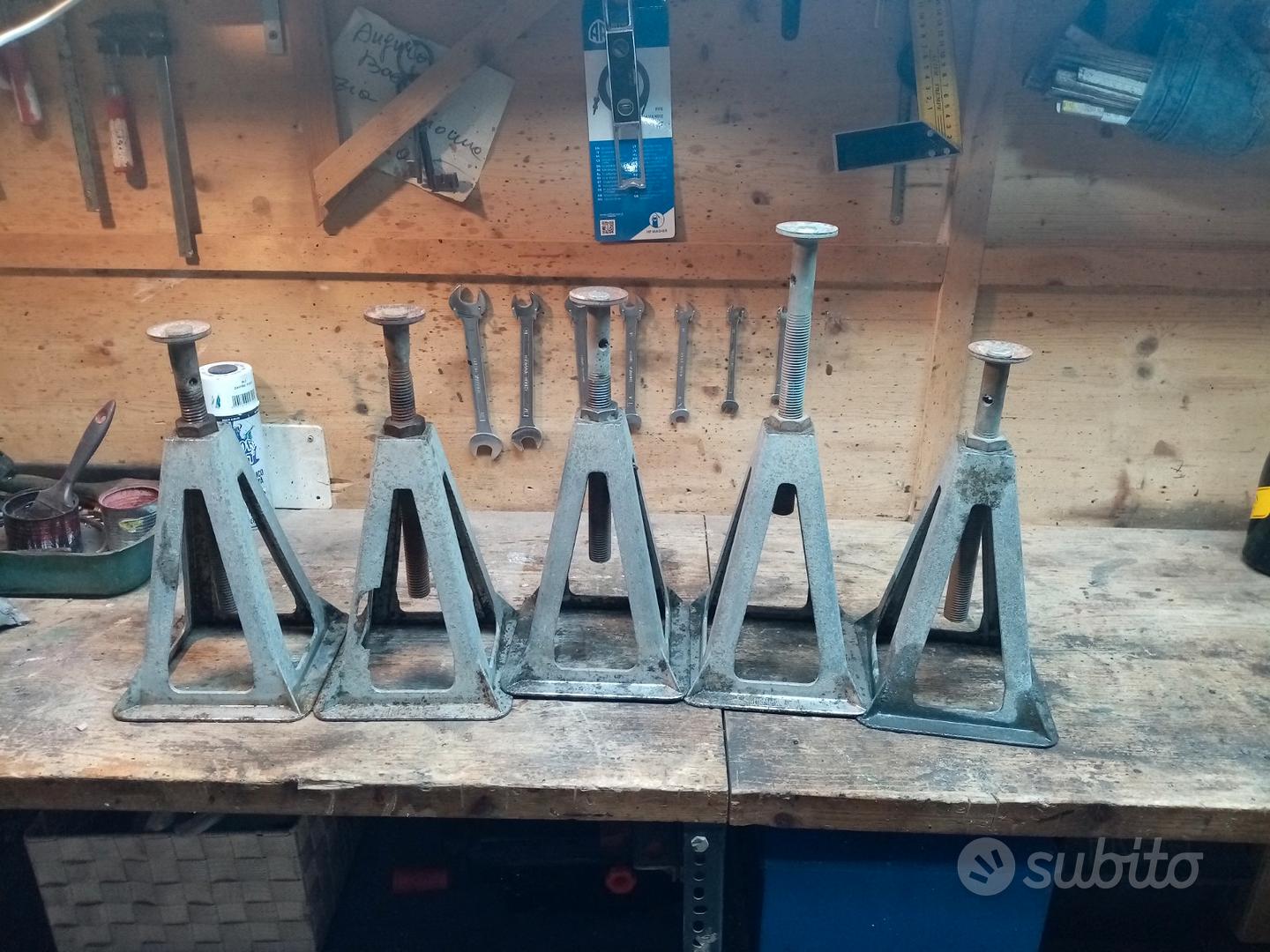 4 Cavalletti Per Roulotte In Alluminio - Supporto Regolabile 28-43cm, Portata 900kg Ciascuno - Foto 6